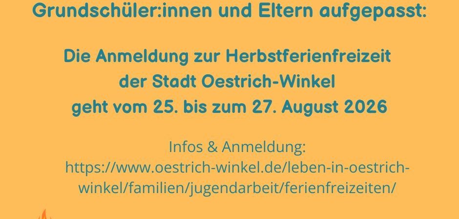 Anmeldungsphase Ferienfreizeit - 2