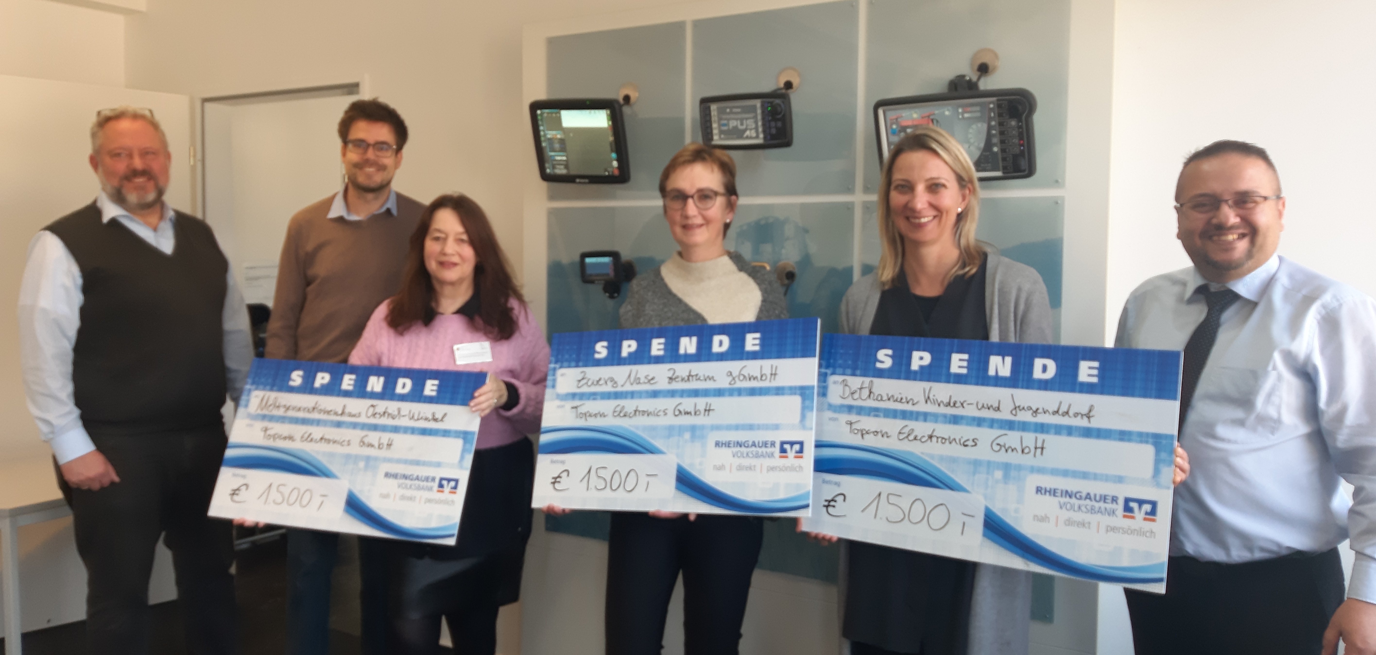 Pressemeldung der Topcon Electronics