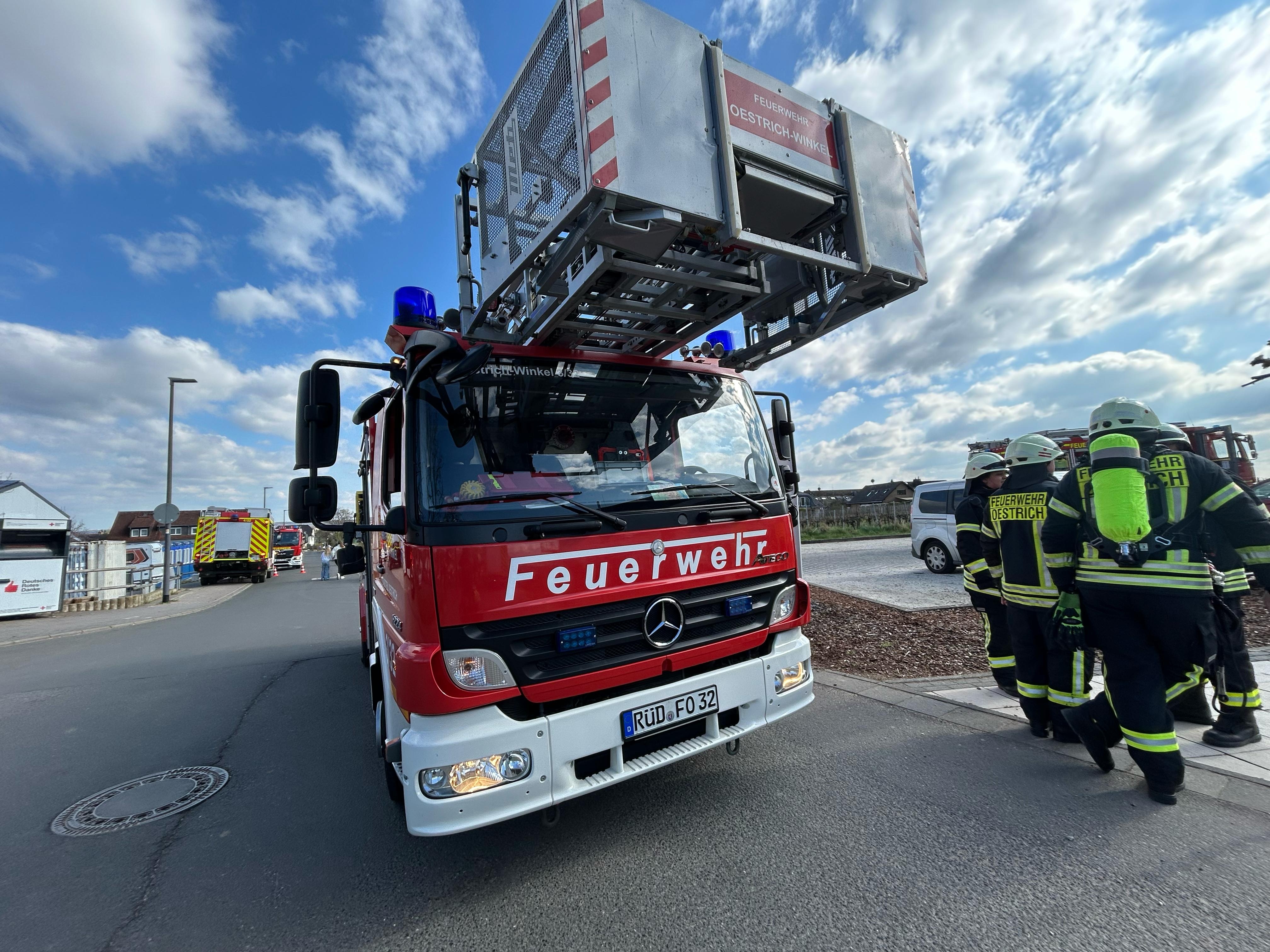 Kabelbrand im Fitnessstudio