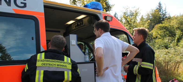 Vegetationsbrandübung Oestrich-Winkel