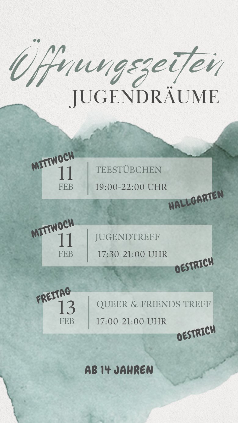 Jugendtreff Instagram Story - 1